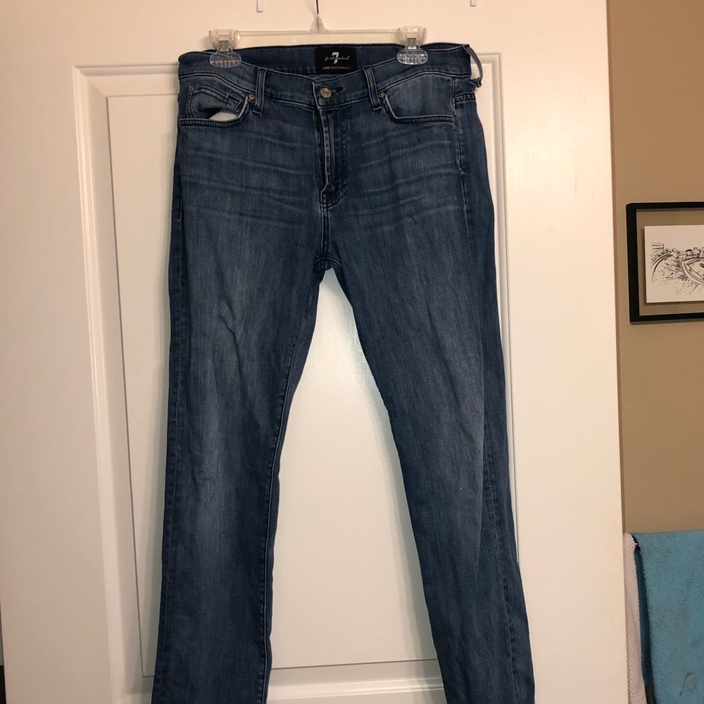 7 For All Mankind luxe performance slimmy 32